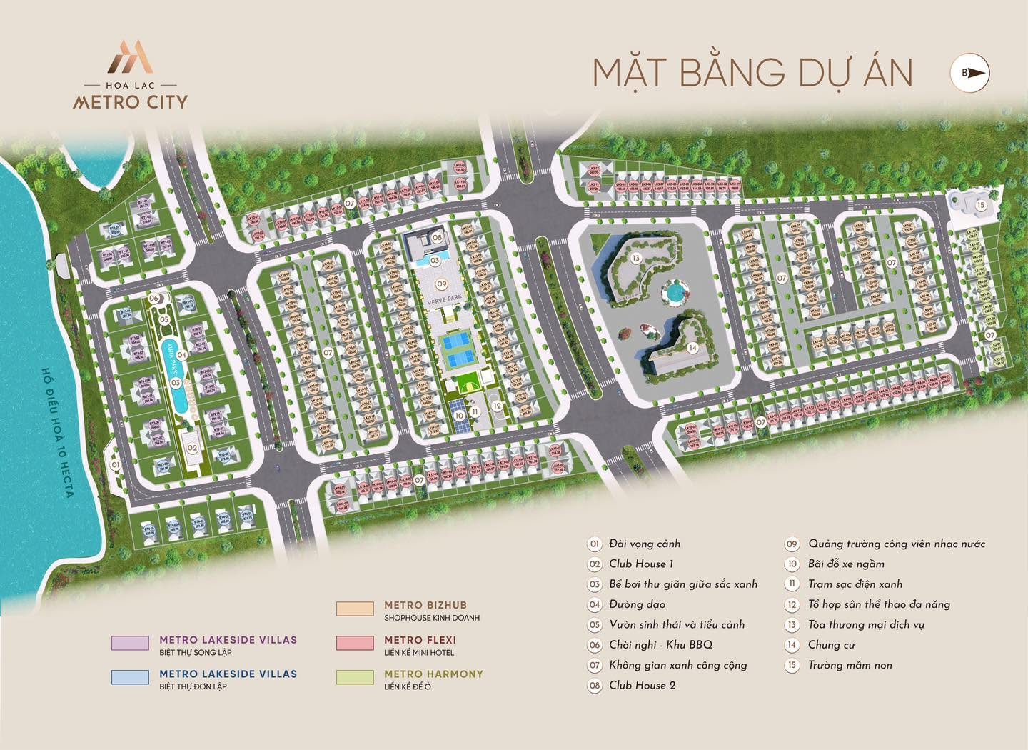 KĐT Hòa Lạc Metro City - Kita Group